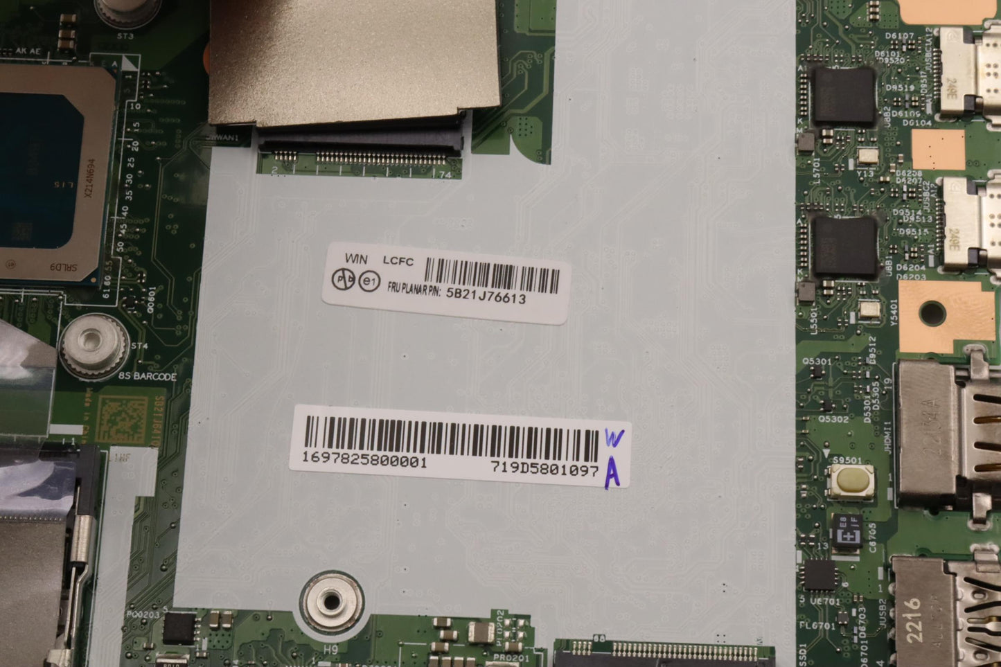 Lenovo Bdplanar I51240P16G211Winydtna - 5B21J76613