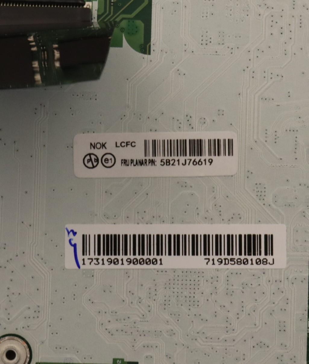 Lenovo Bdplanar I51250Pvp16G211Vpnoky - 5B21J76619
