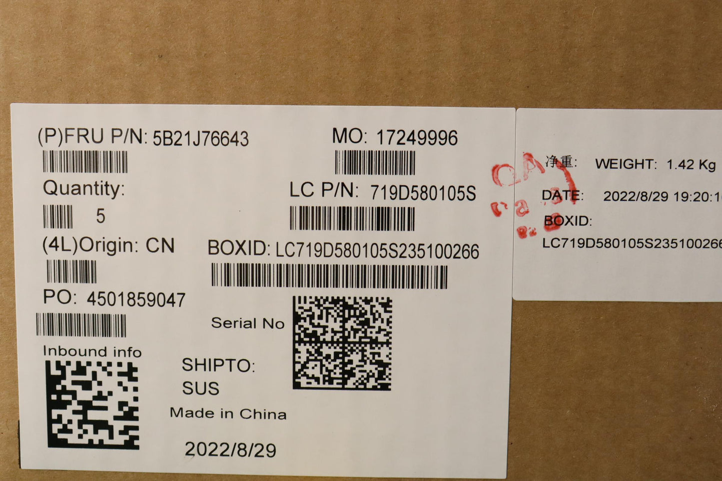 Lenovo Bdplanar I71265Uvp16G211Vpnoky - 5B21J76643