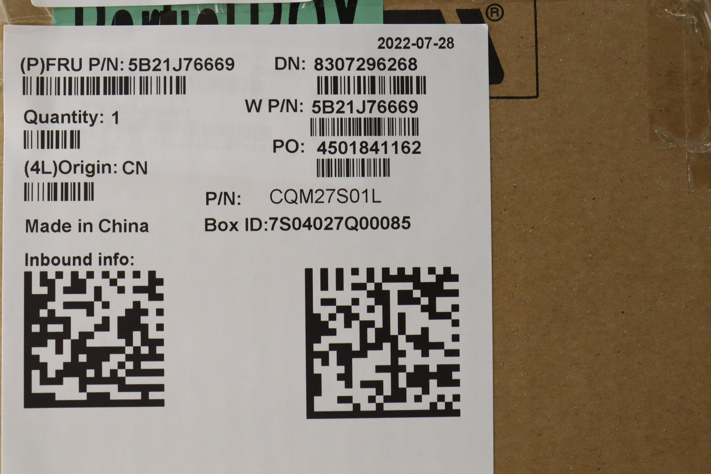 Lenovo Bdplanar Fl R3P 5475U Pl Win Y - 5B21J76669