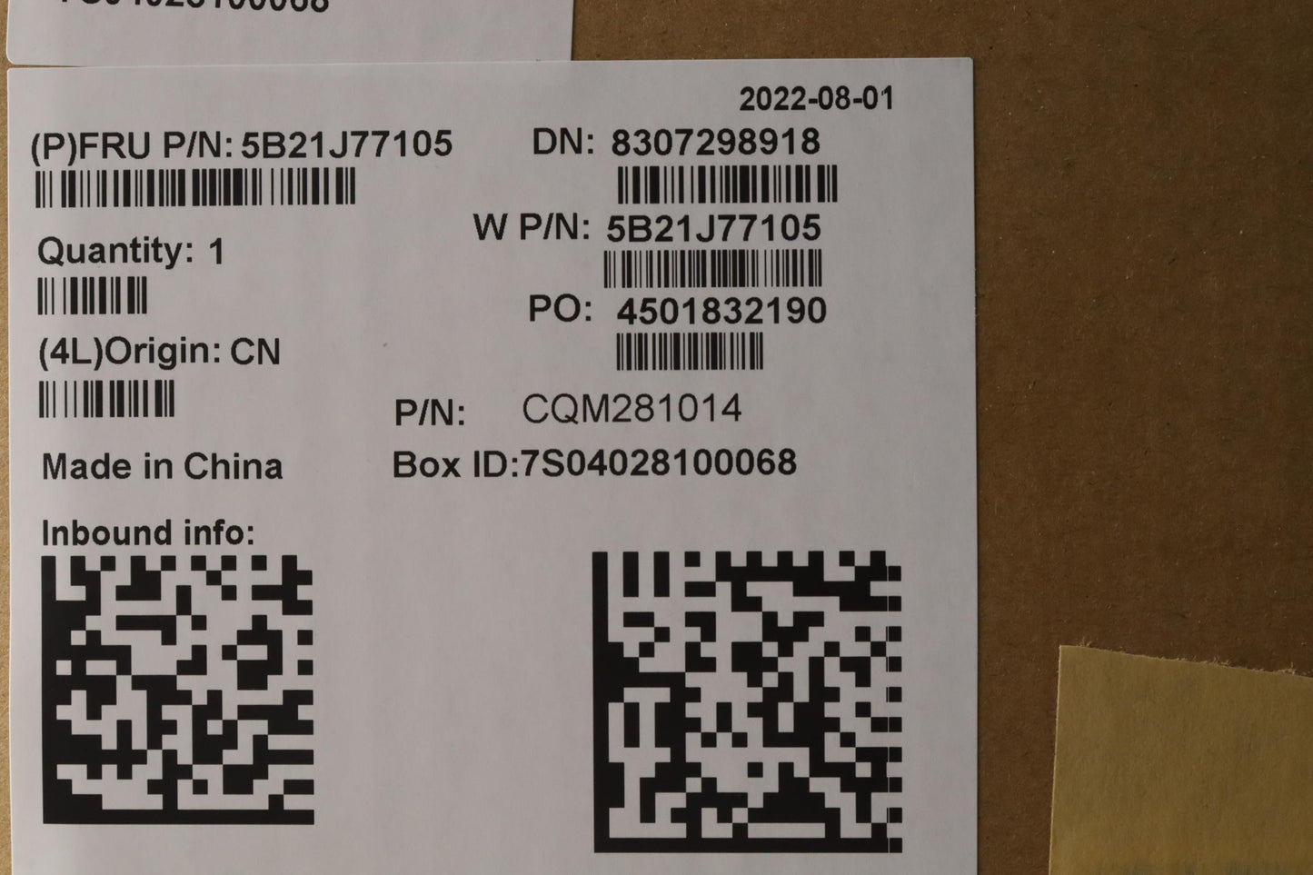 Lenovo Bdplanar Fli71260Piris Winnayd - 5B21J77105