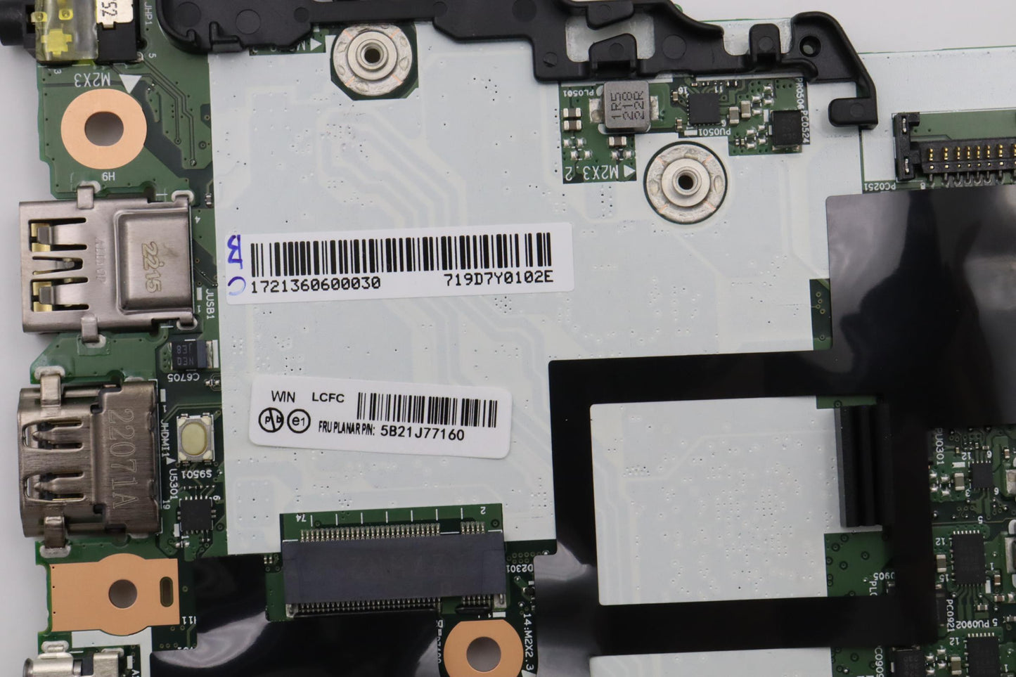 Lenovo Bdplanar I71255U,16G,Ax211,Win - 5B21J77160
