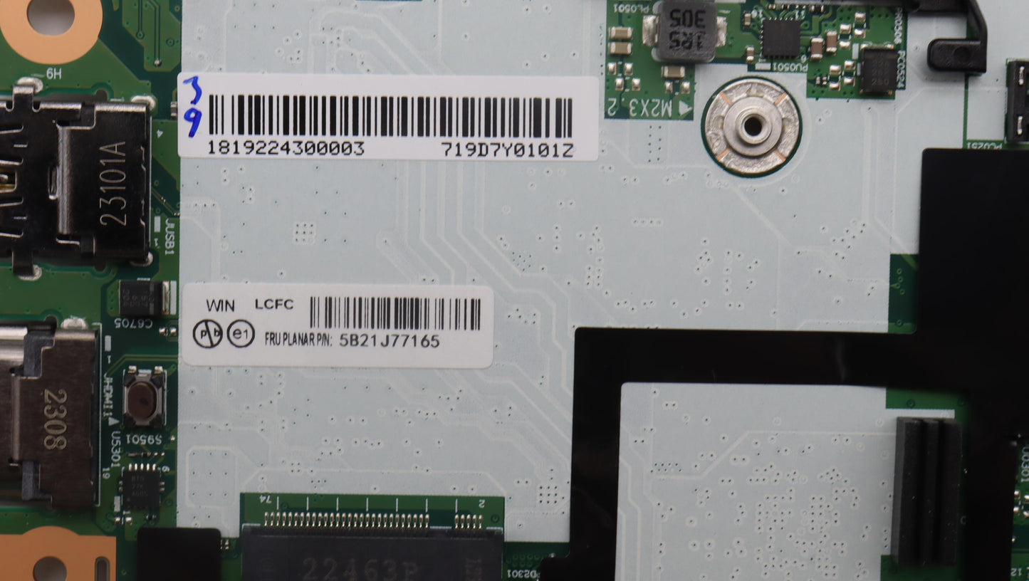 Lenovo Bdplanar I71255U,16G,Ax211,Win - 5B21J77165