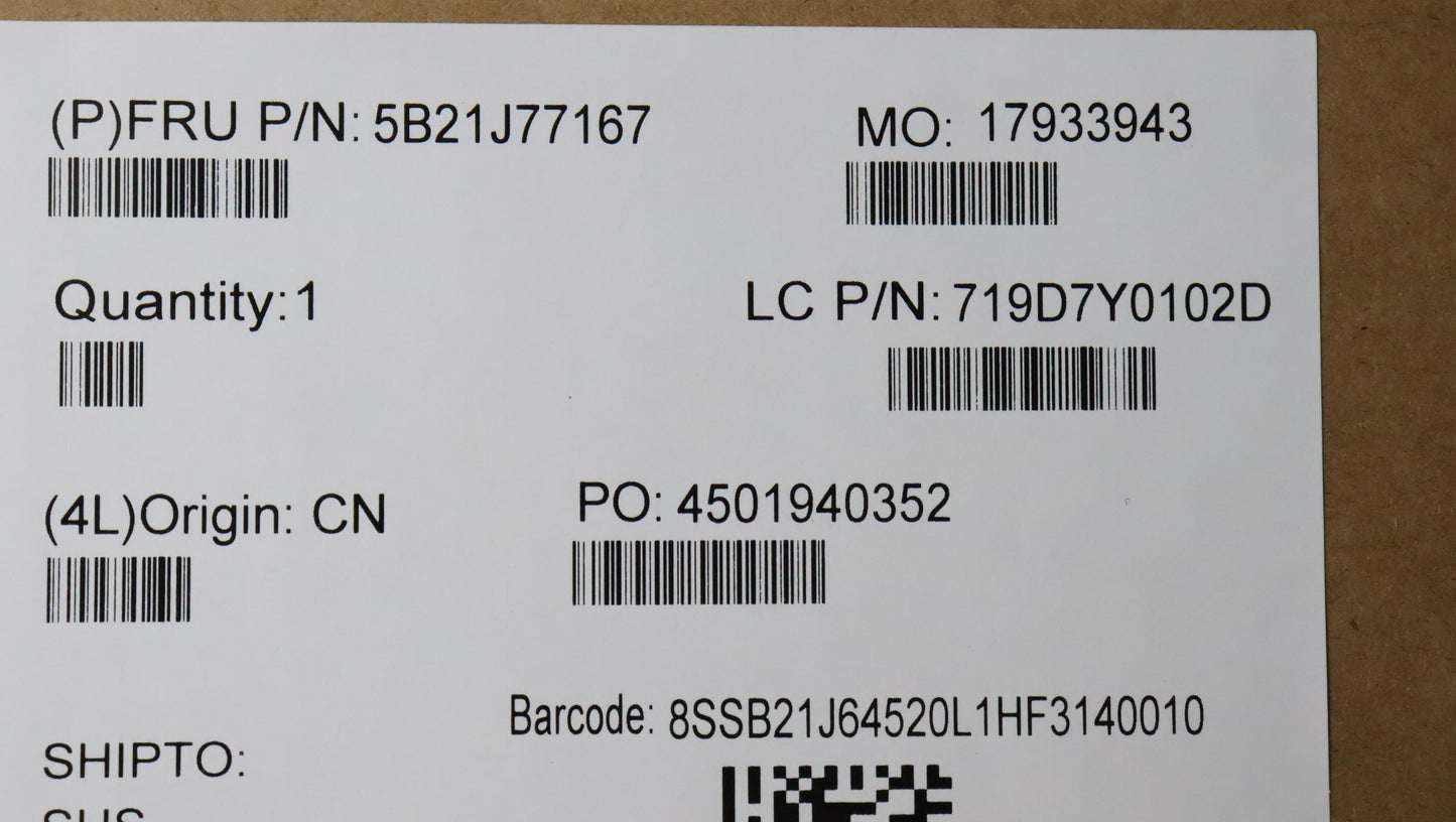 Lenovo Bdplanar I71255U,16G,Ax211,Win - 5B21J77167