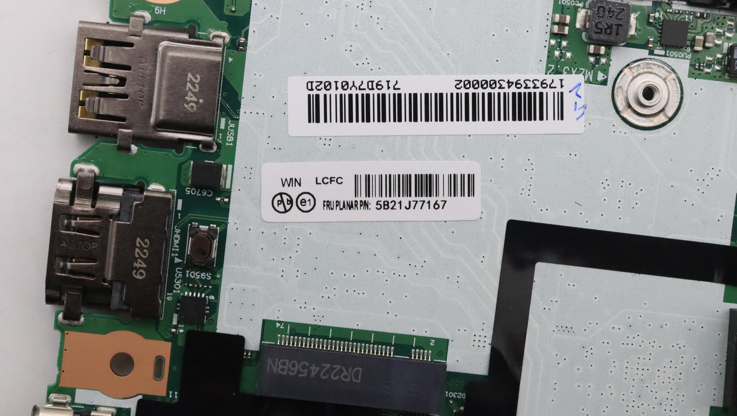 Lenovo Bdplanar I71255U,16G,Ax211,Win - 5B21J77167