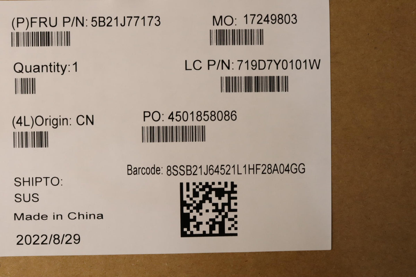 Lenovo Bdplanar I71265U16G211Vpnenoky - 5B21J77173