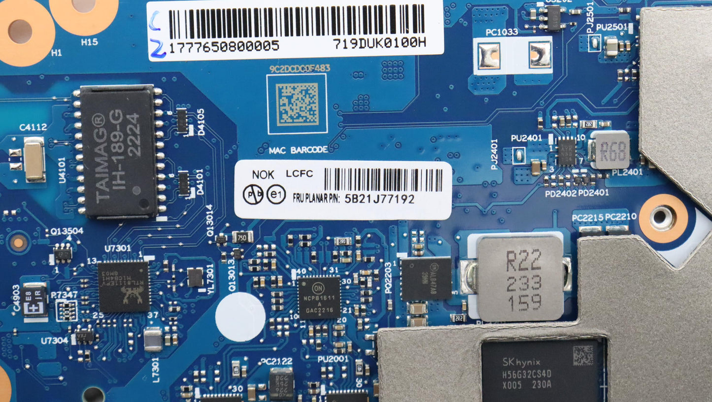 Lenovo Bdplanar Fl T600 R7 Pro Nok Yd - 5B21J77192