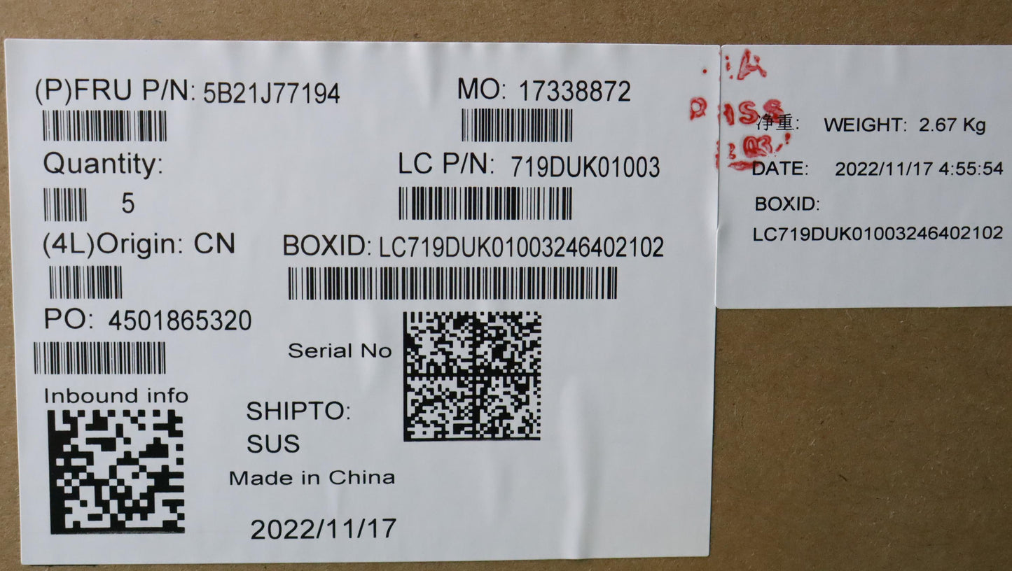 Lenovo Bdplanar Fl R7 P T1200 4G Win - 5B21J77194