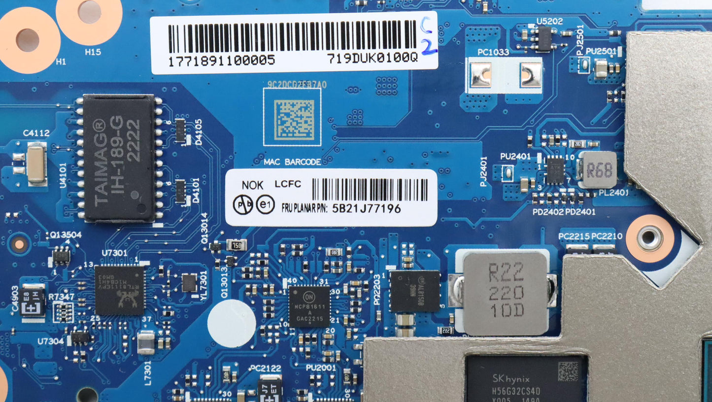 Lenovo Bdplanar Fl R7 P T1200 4G Nok - 5B21J77196