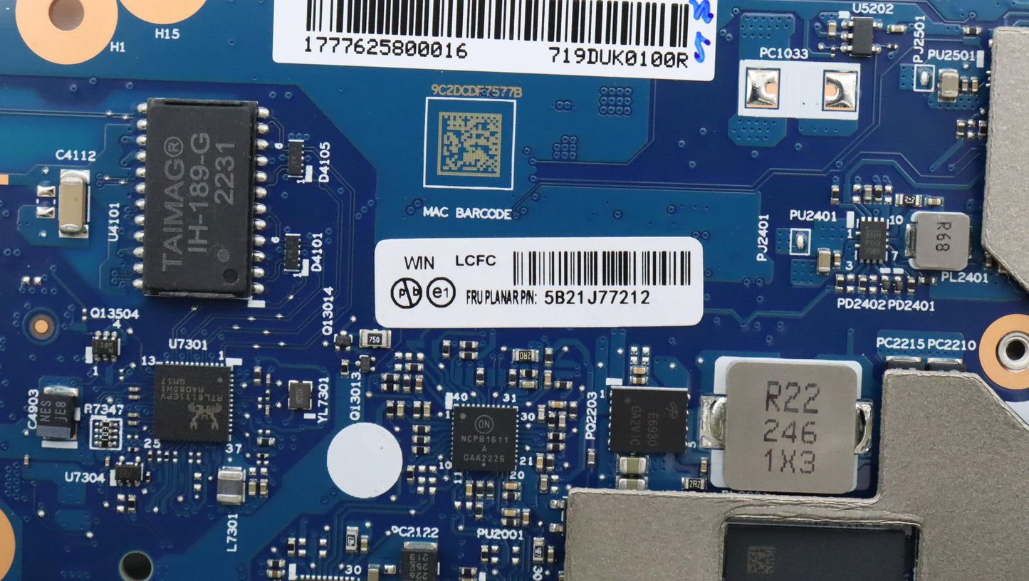 Lenovo Bdplanar Fl R7 P T1200 4G Win - 5B21J77212