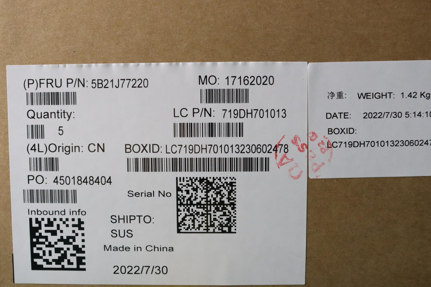 Lenovo Bdplanar Frui31215Uuhd8G Nokna - 5B21J77220