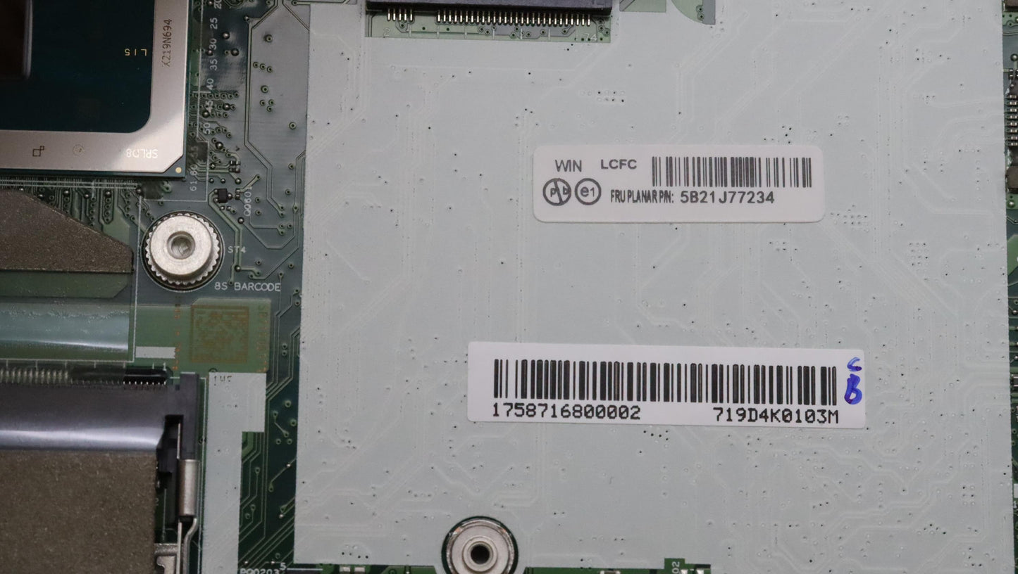 Lenovo Bdplanar I5-1250P Vp16G,211Vpw - 5B21J77234