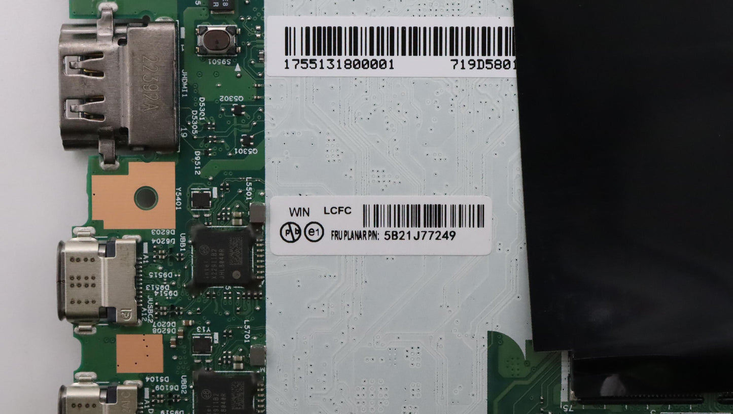 Lenovo Bdplanar I51240P16G211Vpeswini - 5B21J77249