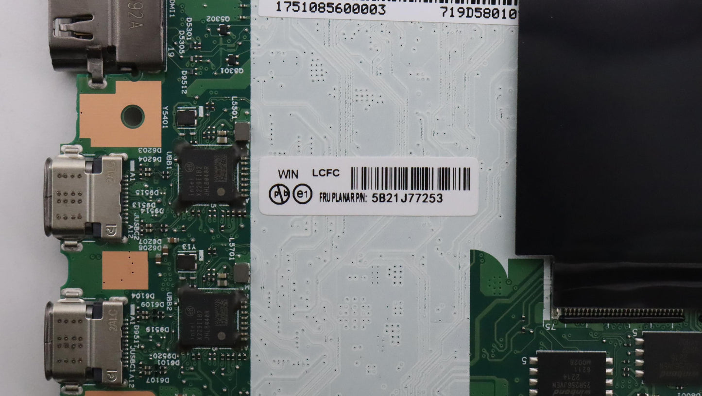 Lenovo Bdplanar I71260P16G211Vpeswini - 5B21J77253