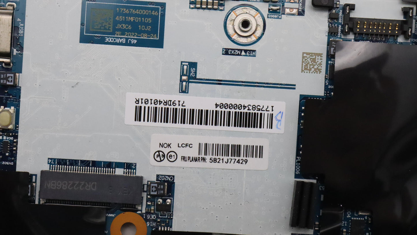 Lenovo Bdplanar Fr5P6650U8G725Ne Nokn - 5B21J77429