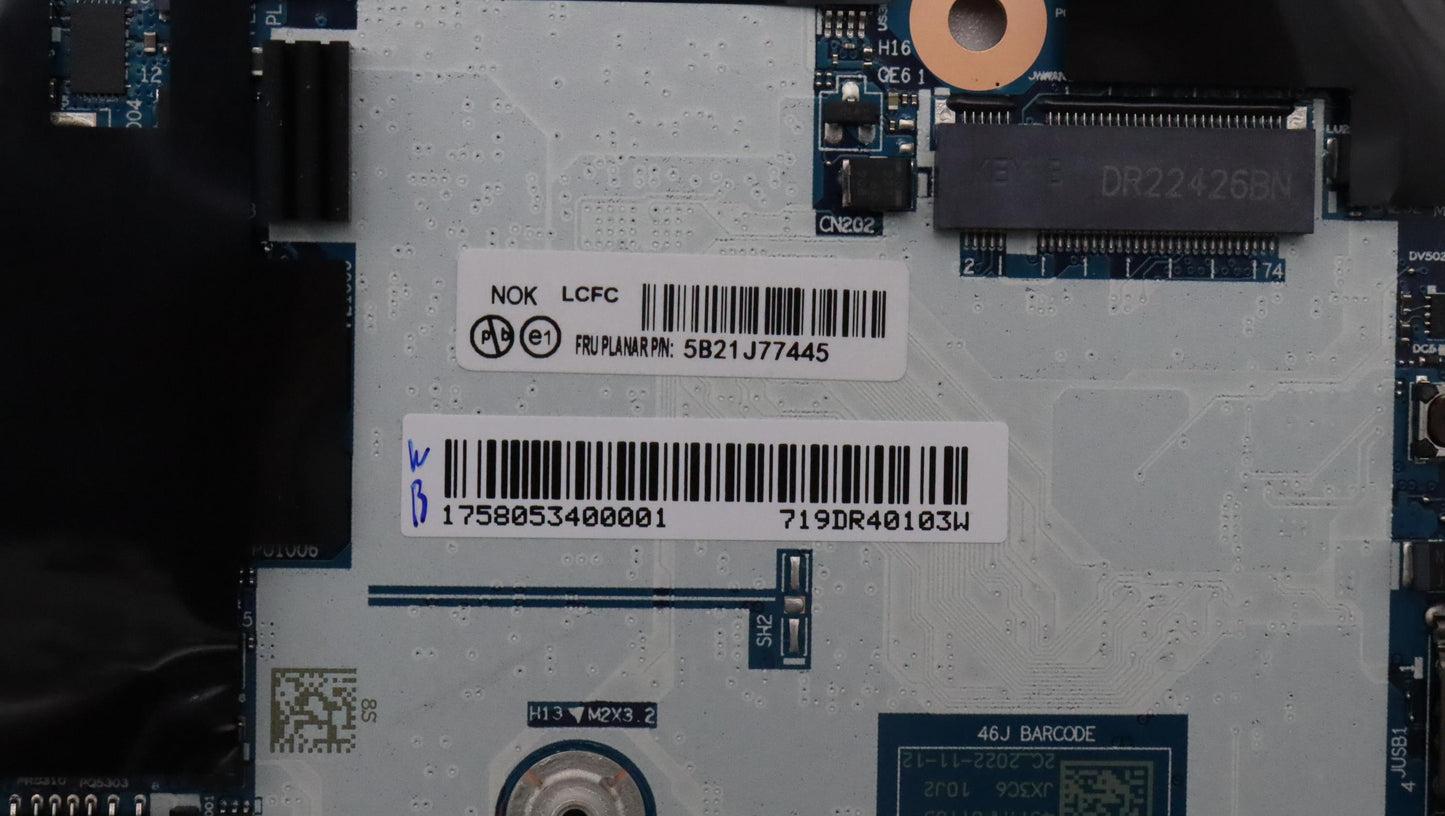 Lenovo Bdplanar Fr5P6650U32G725Ne Nkn - 5B21J77445
