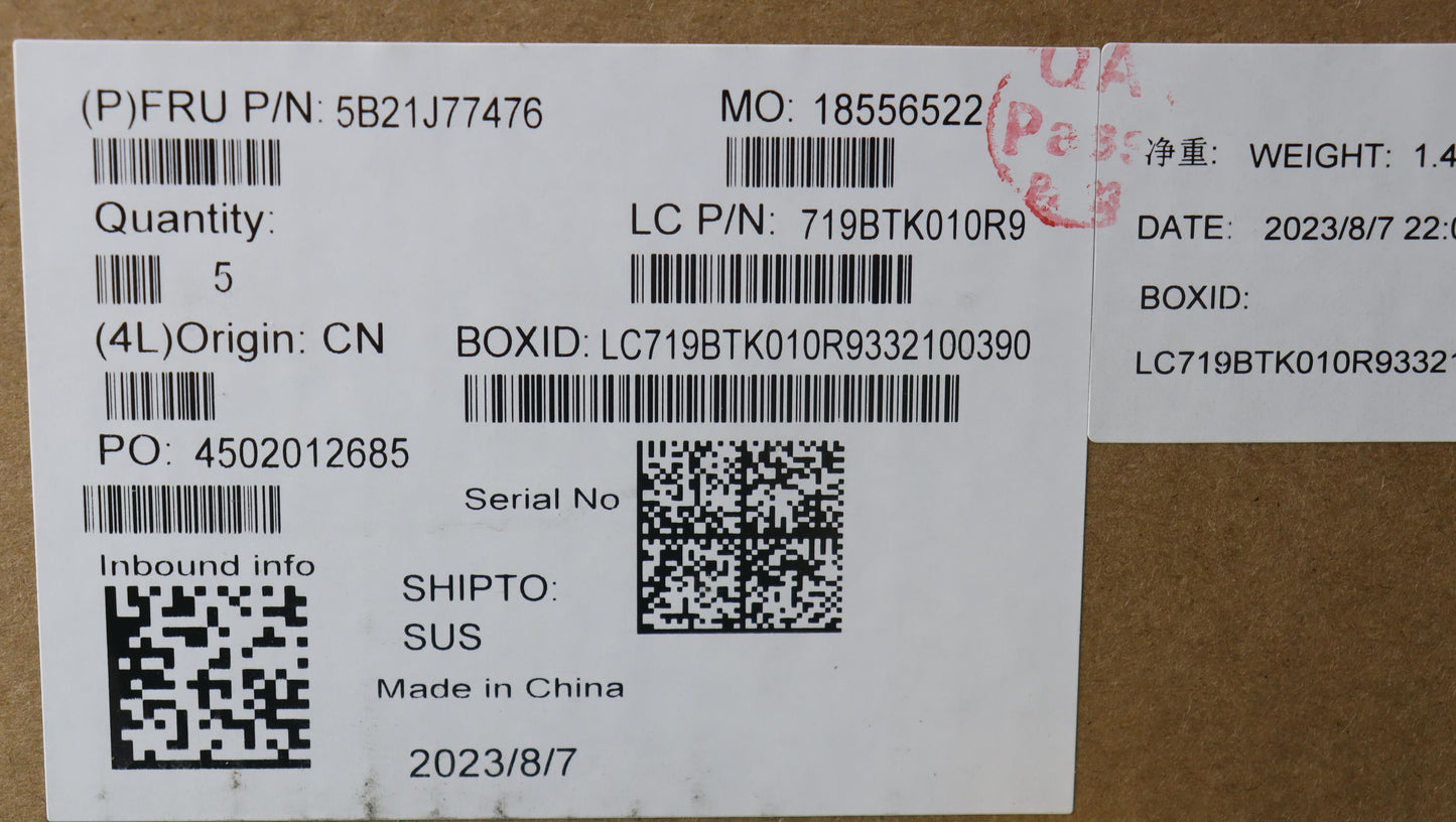 Lenovo Bdplanar I51135G7,8Gax201Nundl - 5B21J77476