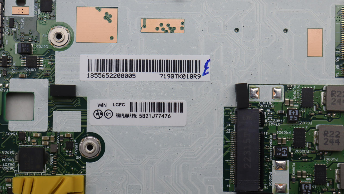 Lenovo Bdplanar I51135G7,8Gax201Nundl - 5B21J77476
