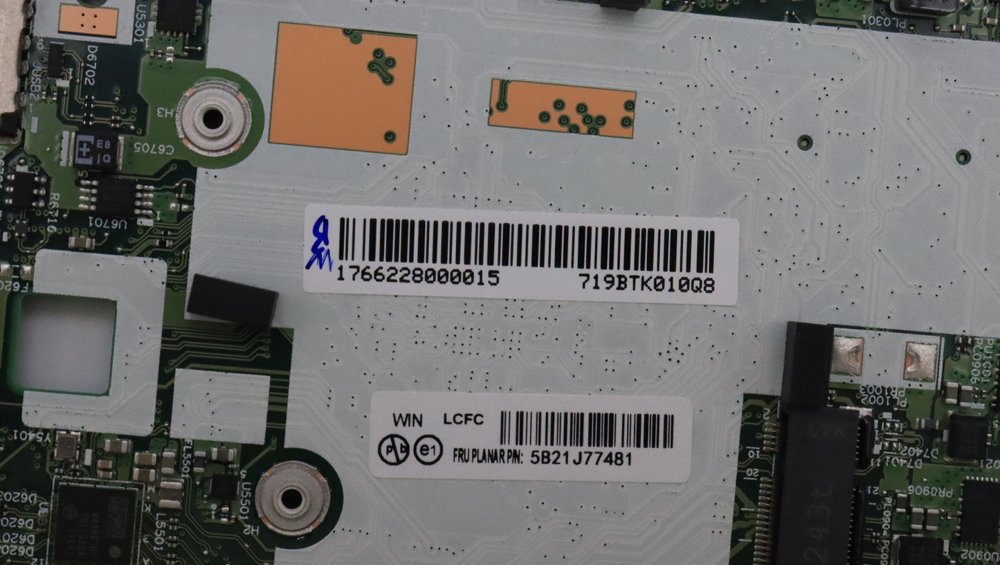 Lenovo Bdplanar I51135G716Gax201Nundl - 5B21J77481