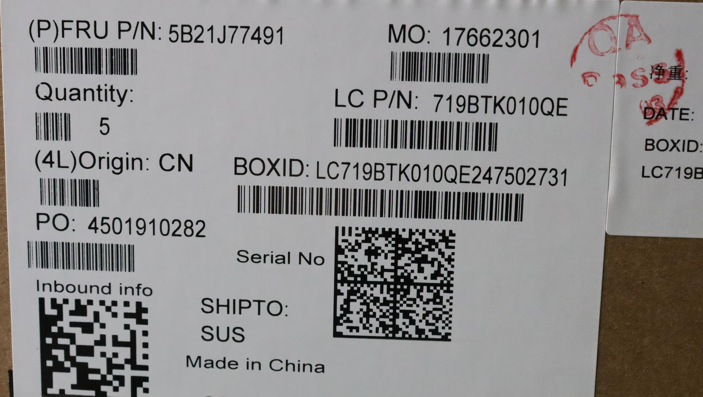 Lenovo Bdplanar I71165G7,8Gax201Nundl - 5B21J77491