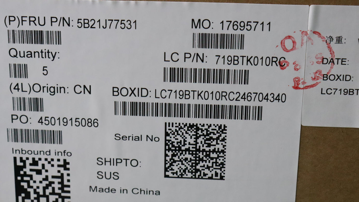 Lenovo Bdplanar I71185G78G201Vpndlwin - 5B21J77531