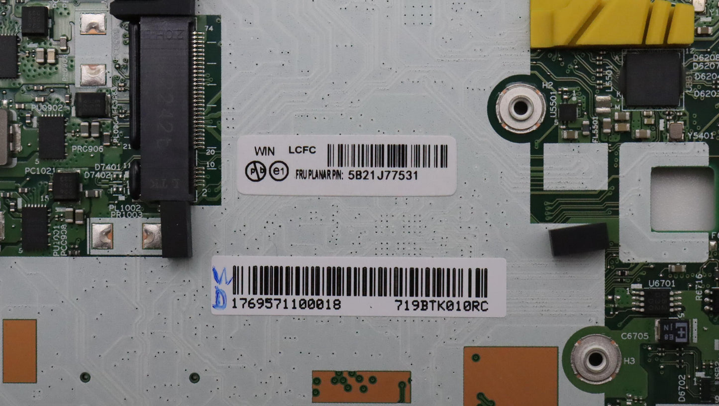 Lenovo Bdplanar I71185G78G201Vpndlwin - 5B21J77531
