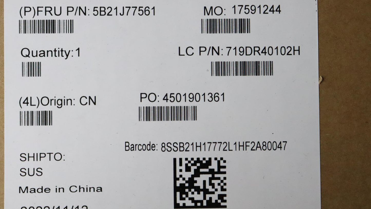 Lenovo Bdplanar Mflr5Pro6650Uig8G725A - 5B21J77561