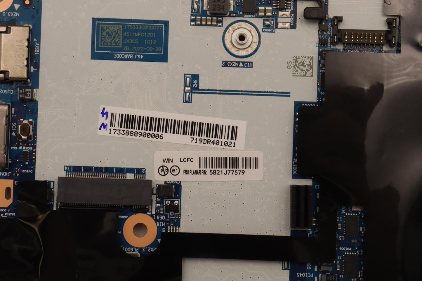 Lenovo Bdplanar Mmflr5Pro6650Uig8G616 - 5B21J77579
