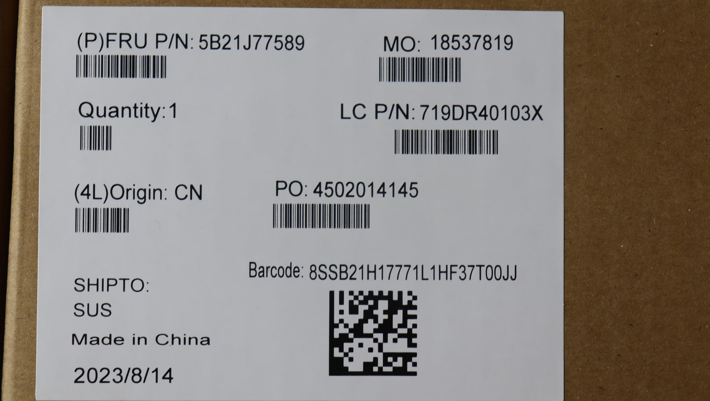 Lenovo Bdplanar Mflr5Pro6650Uig16G616 - 5B21J77589