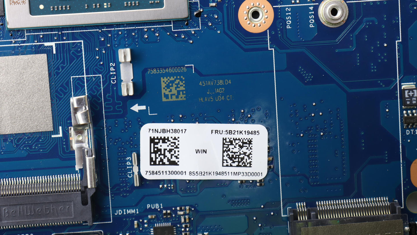 Lenovo Bdplanar Mbc21Jf Win R77730Uma - 5B21K19485