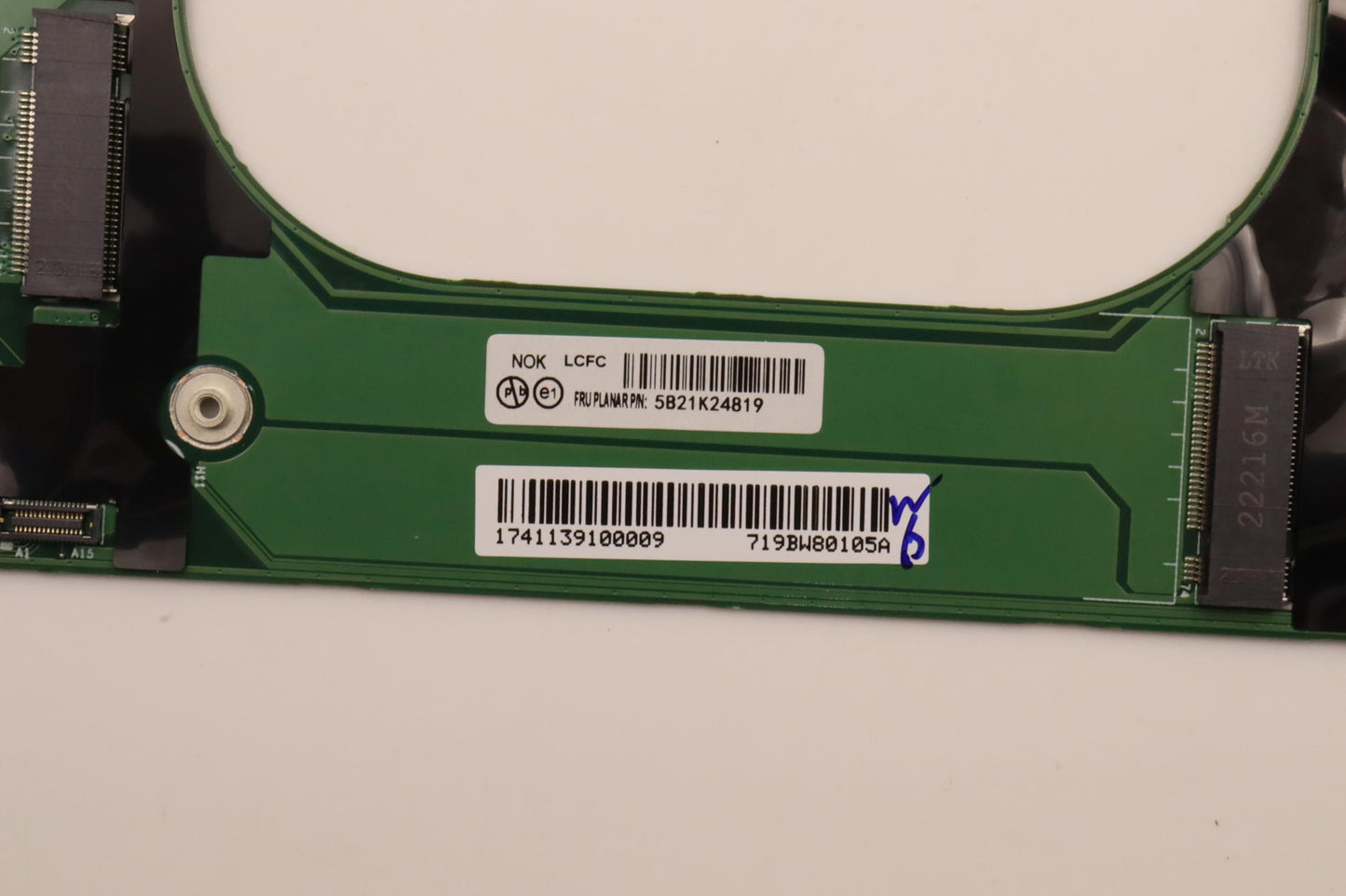 Lenovo Bdplanar Nok,I71165G7,16G,Ytpm - 5B21K24819