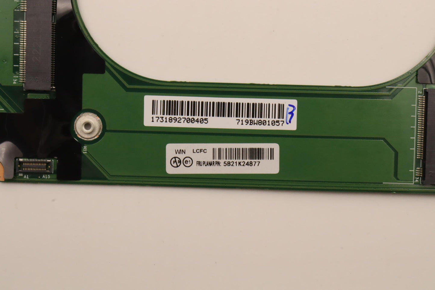 Lenovo Bdplanar Win,I71185G7,32G,Amt, - 5B21K24877