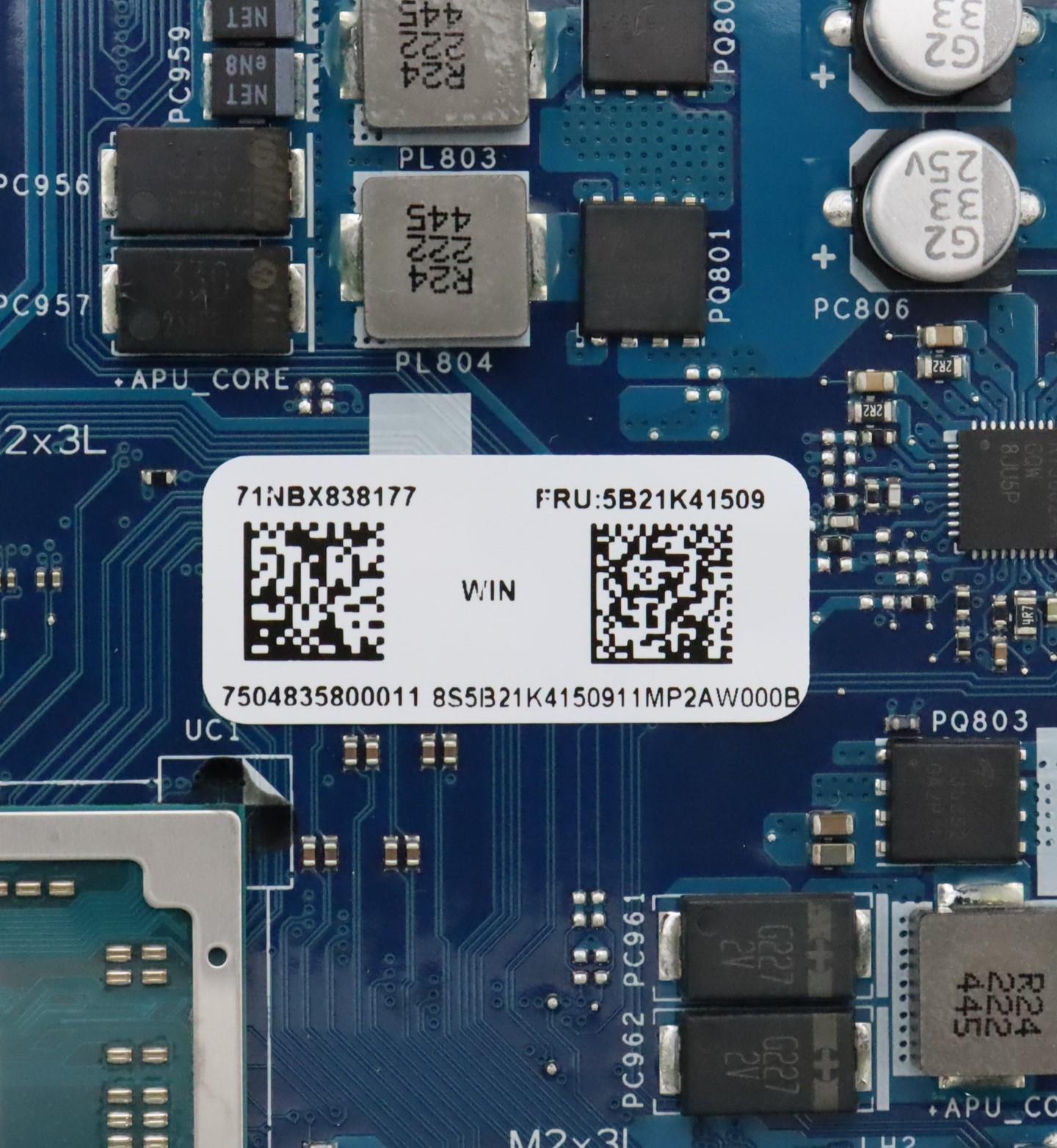 Lenovo Bdplanar Mb C82Fj Win A3050U U - 5B21K41509