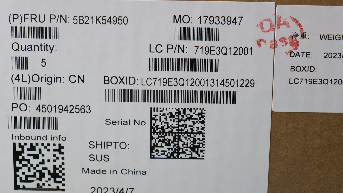 Lenovo Bdplanar Mb L82Xq Win R37320U_ - 5B21K54950