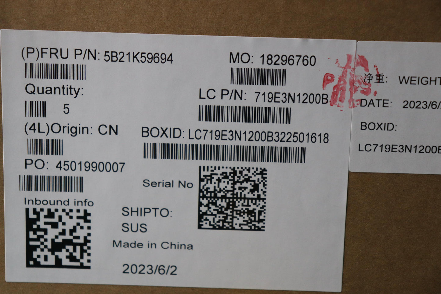 Lenovo Bdplanar Mbl82Xn Win Agd7220U_ - 5B21K59694