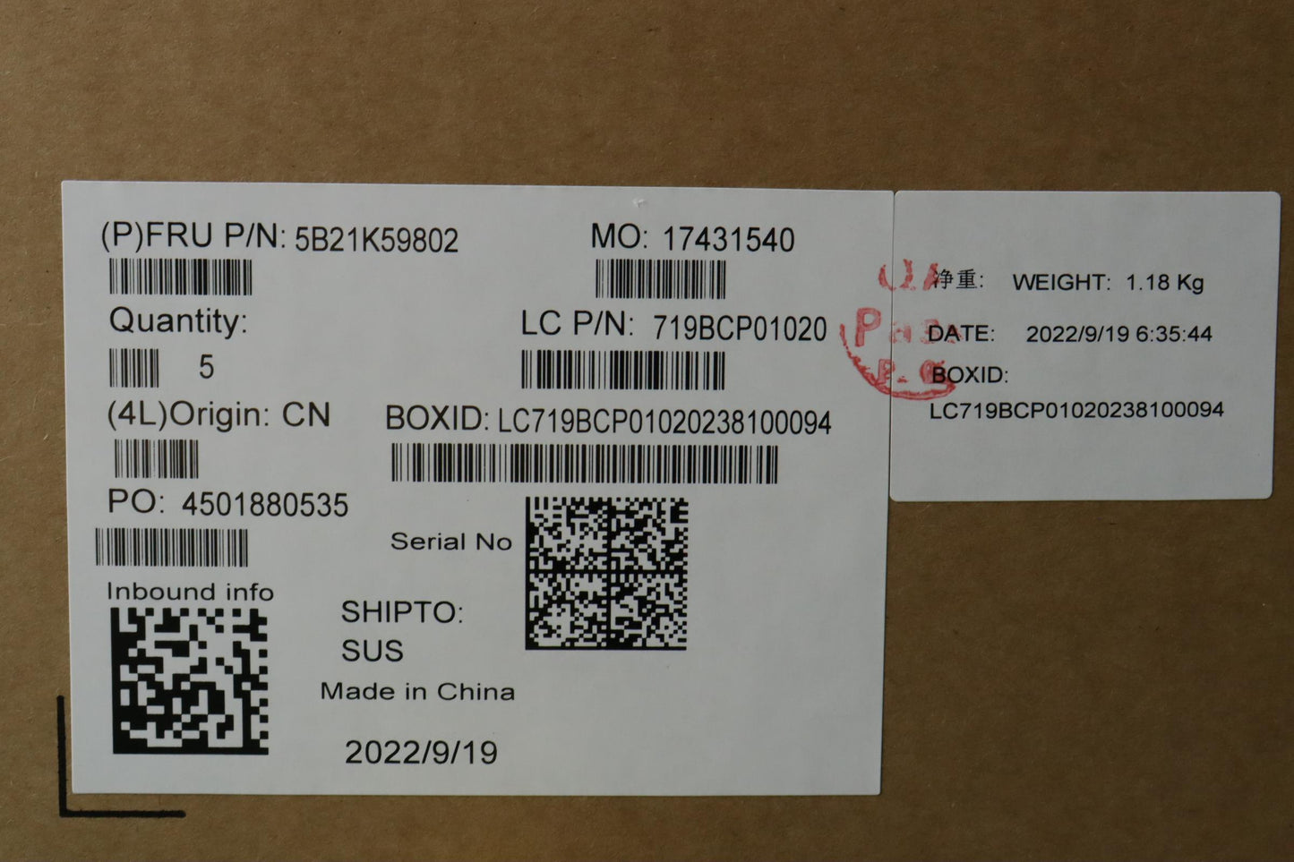 Lenovo BDPLANAR i5-1135G7, Iris, Windows, TPM, ABS - 5B21K59802