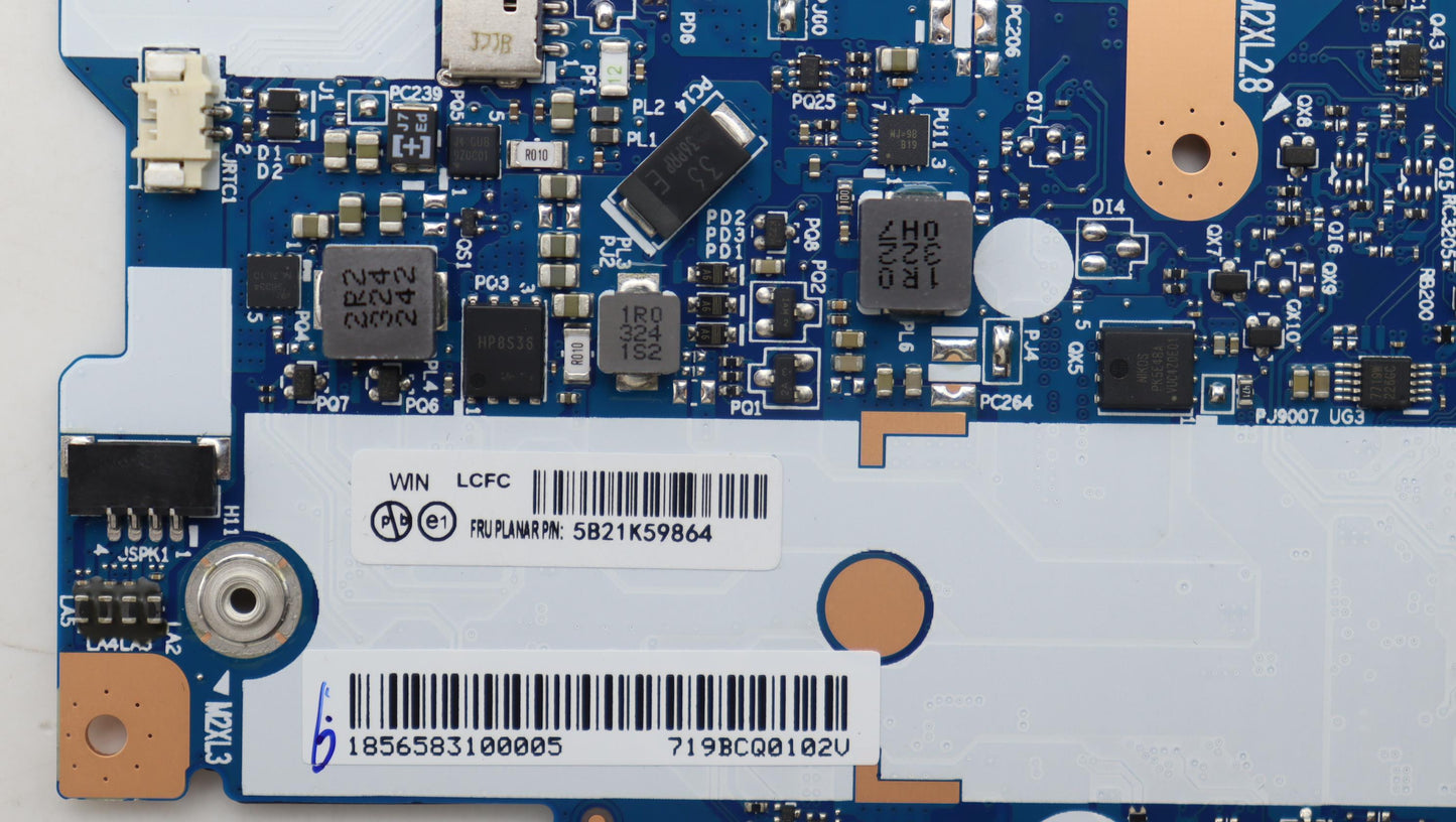Lenovo Bdplanar I71165G7 Ig Ebs Winyt - 5B21K59864