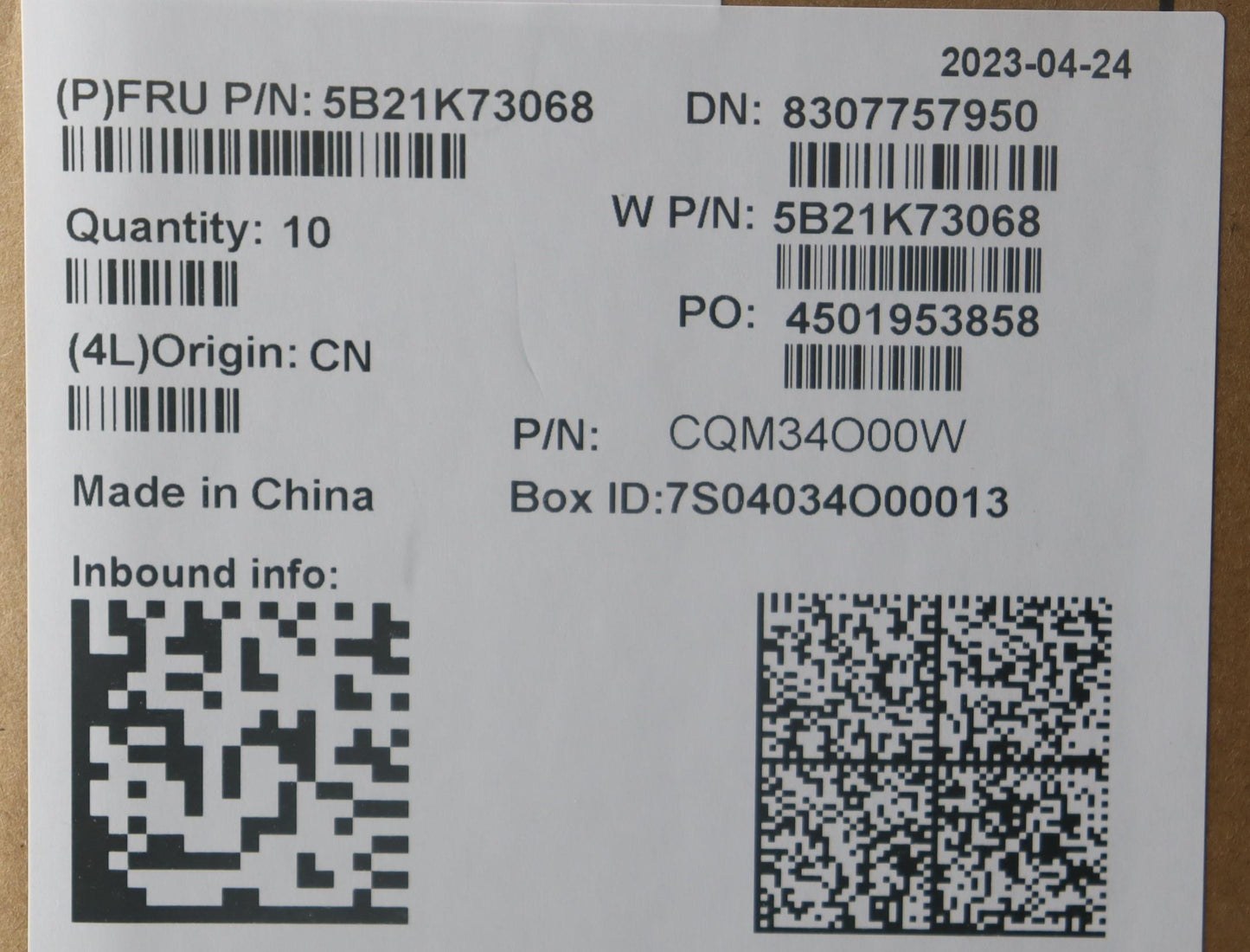 Lenovo Bdplanar Mbw82Y0 Win I51335U U - 5B21K73068