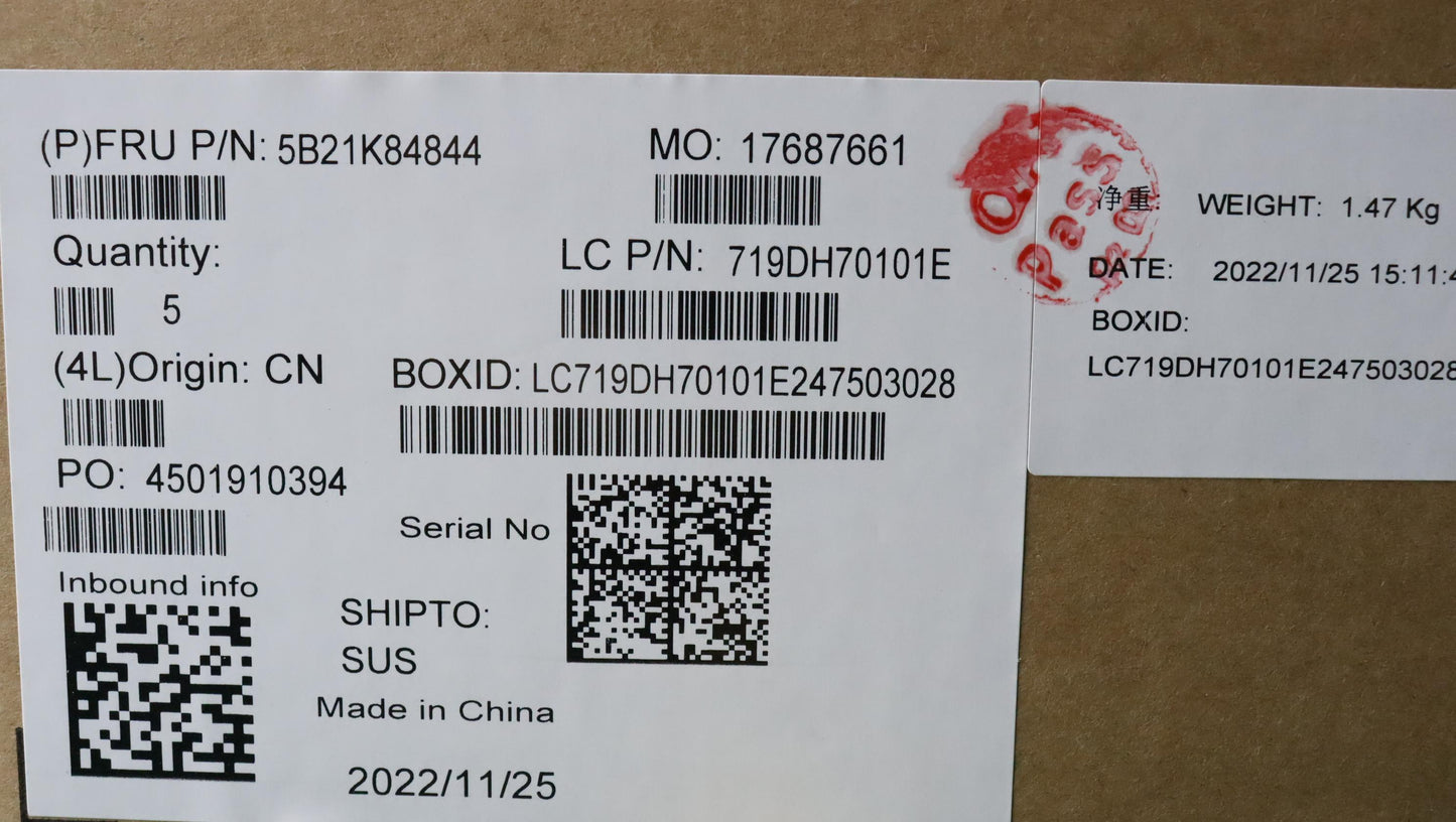 Lenovo Bdplanar Fi5-1235Umx5508Gnokna - 5B21K84844