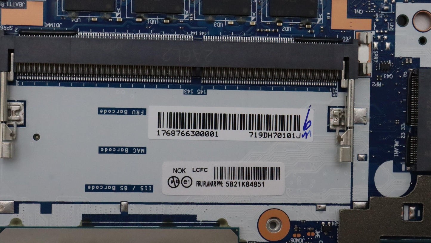 Lenovo Bdplanar I7-1255Umx5508Gb Nok, - 5B21K84851