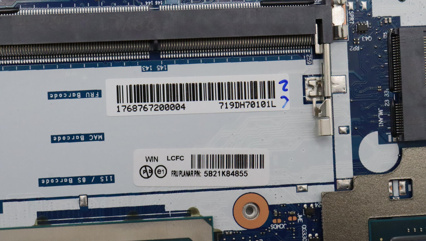 Lenovo Bdplanar I7-1255Umx5508Gb Win, - 5B21K84855