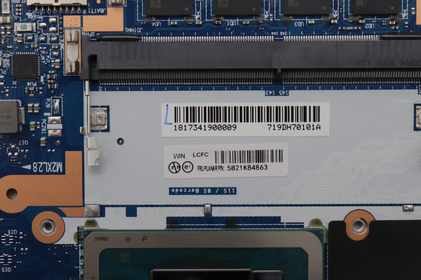 Lenovo Bdplanar I5-1240Pirisxe8G Win, - 5B21K84863