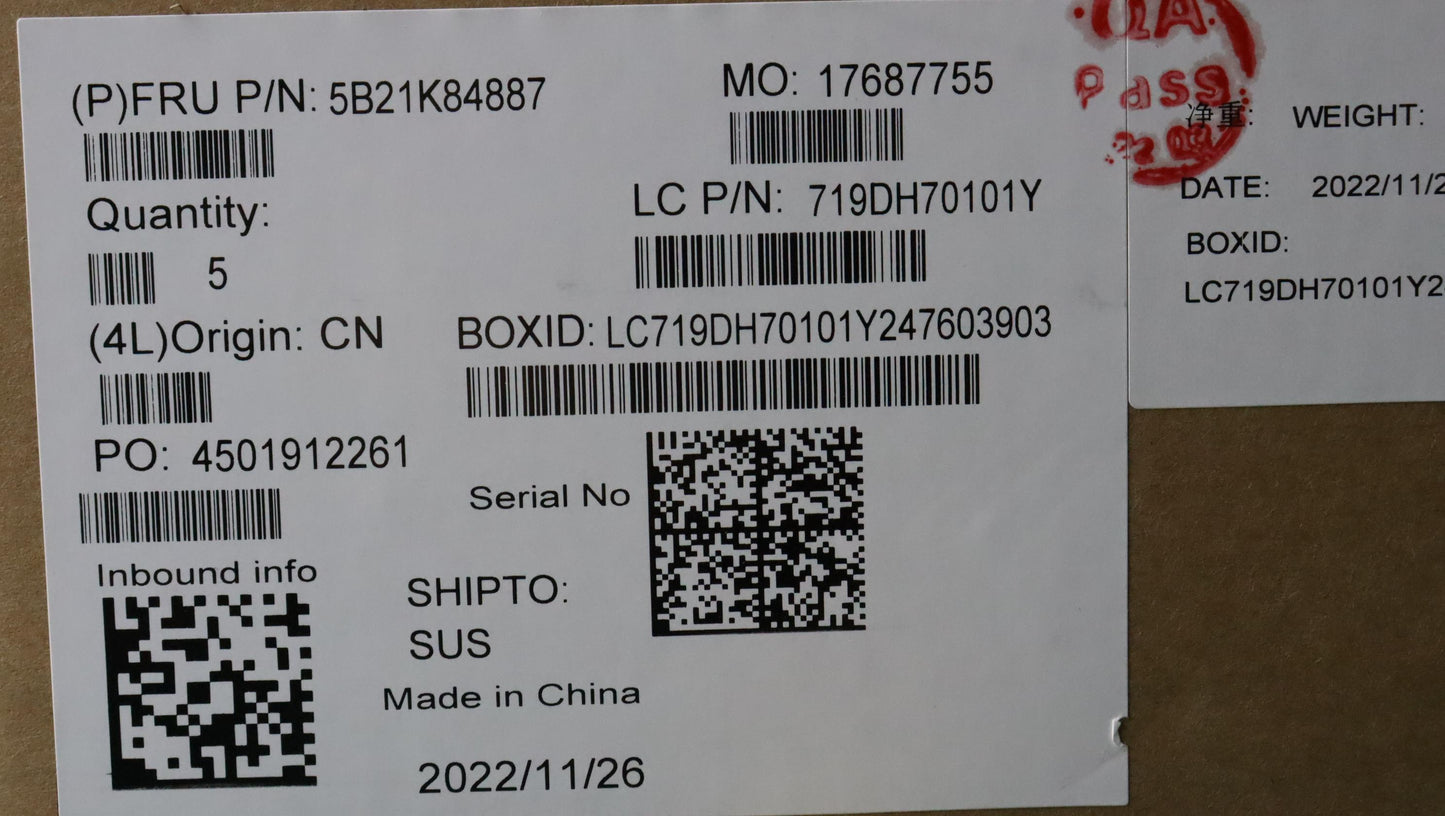 Lenovo Bdplanar Frui5-1235Uirxe0G Win - 5B21K84887