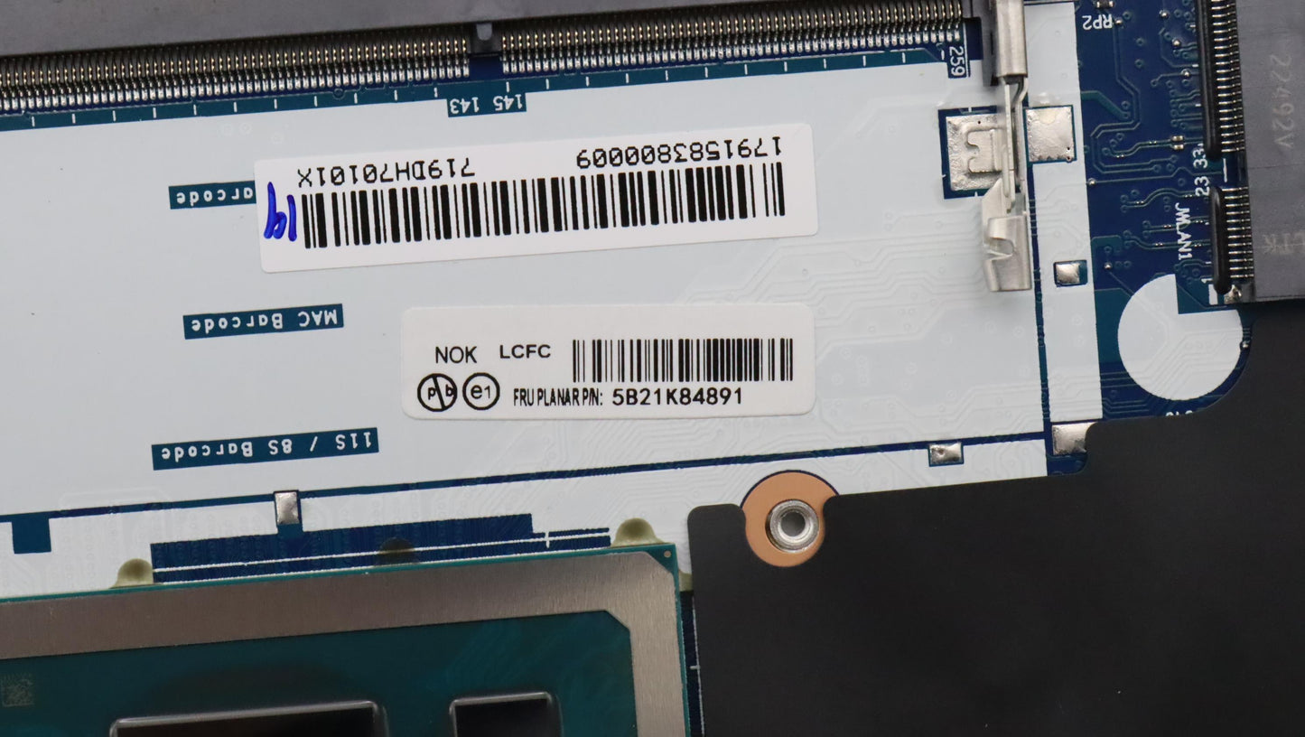 Lenovo Bdplanar I7-1255Uirisxe0G Nok, - 5B21K84891