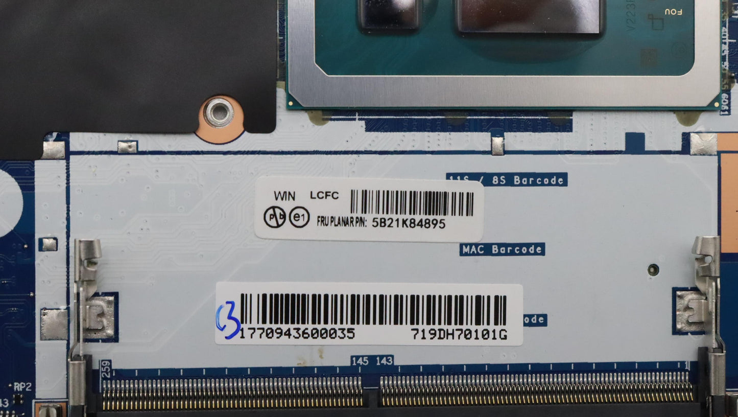 Lenovo Bdplanar I7-1255Uirisxe0G Win, - 5B21K84895