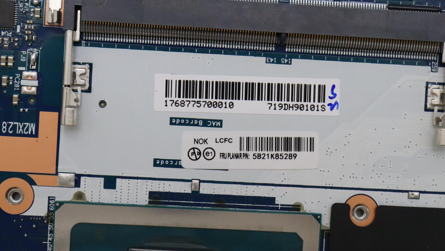 Lenovo Bdplanar I5-1235Uixeg8G Nok Na - 5B21K85289