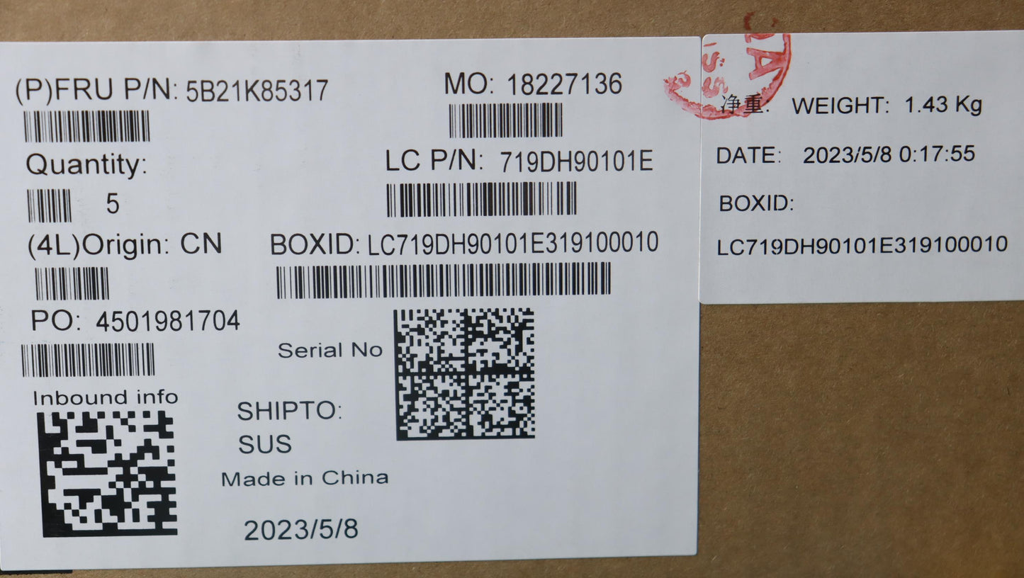 Lenovo Bdplanar I5-1240Pixeg8G Nok Na - 5B21K85317
