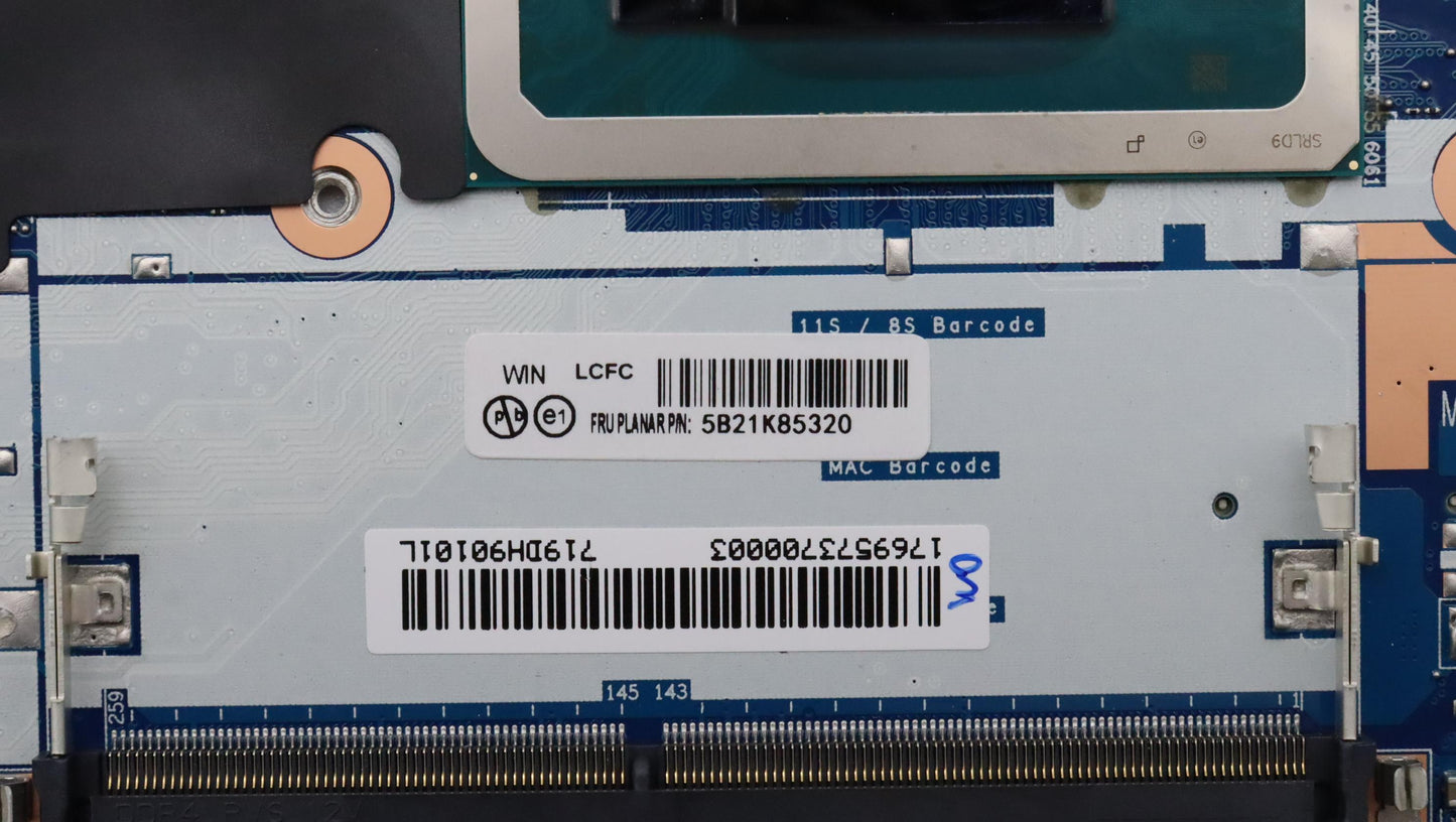 Lenovo Bdplanar I5-1240Pixeg8G Win Na - 5B21K85320