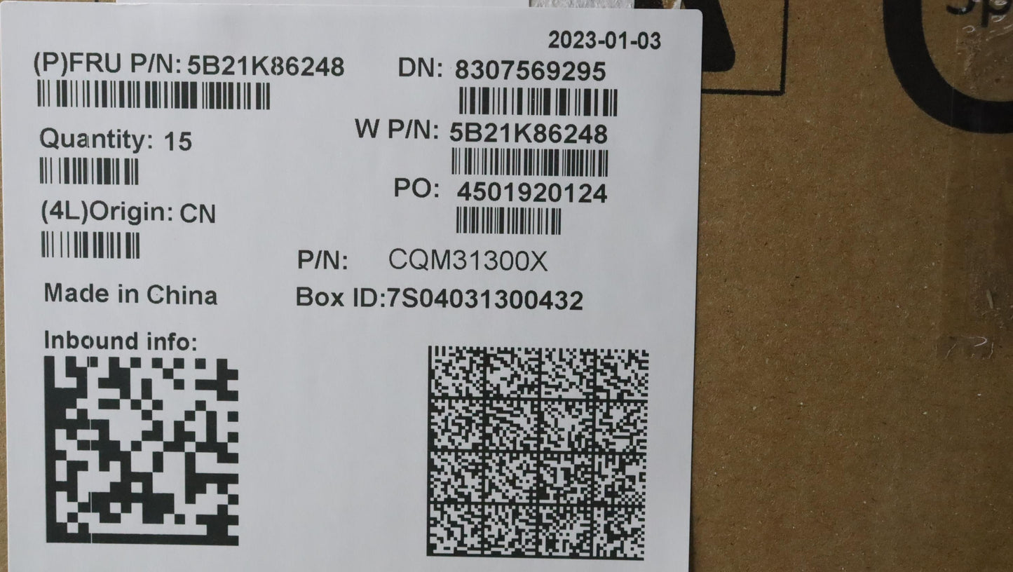 Lenovo Motherboard i5-1235U, 16GB RAM, AX201, Windows DPK - 5B21K86248