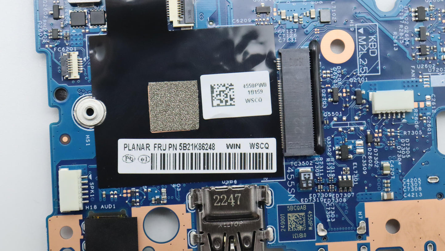 Lenovo Motherboard i5-1235U, 16GB RAM, AX201, Windows DPK - 5B21K86248